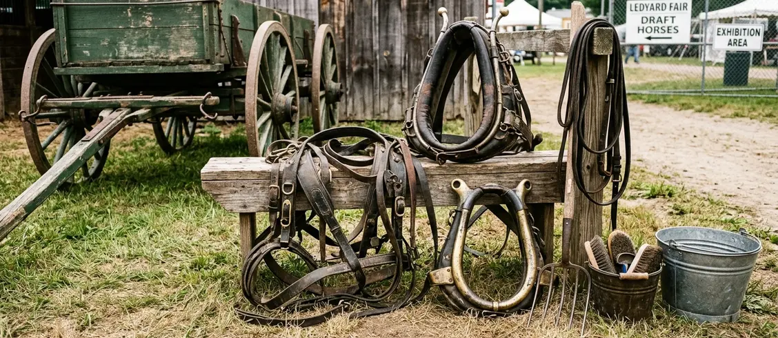 Image showing draft_horses