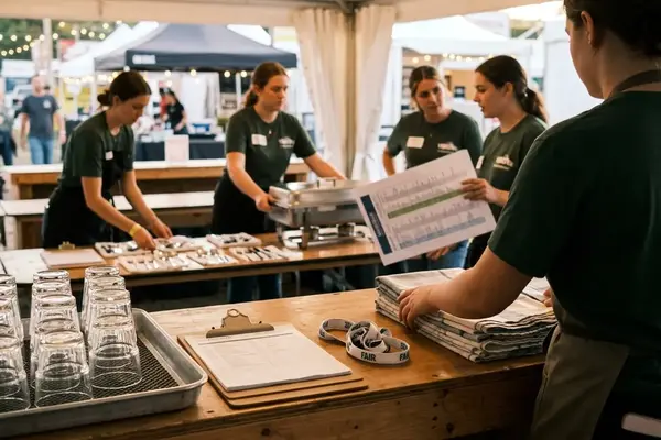 How to Organize a Volunteer Shift Team for Fair Weekend